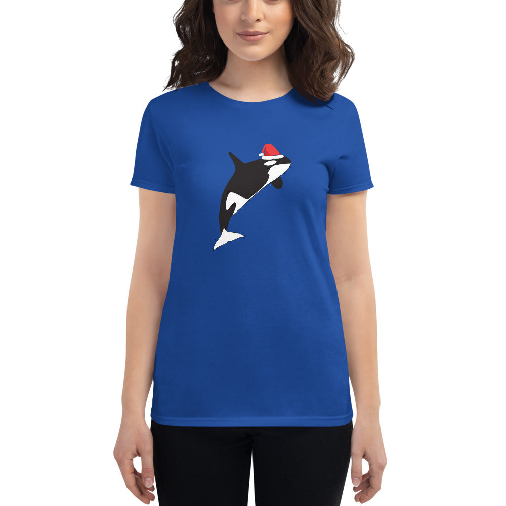 Orca Santa Women's t-shirt - Splashing Apparel