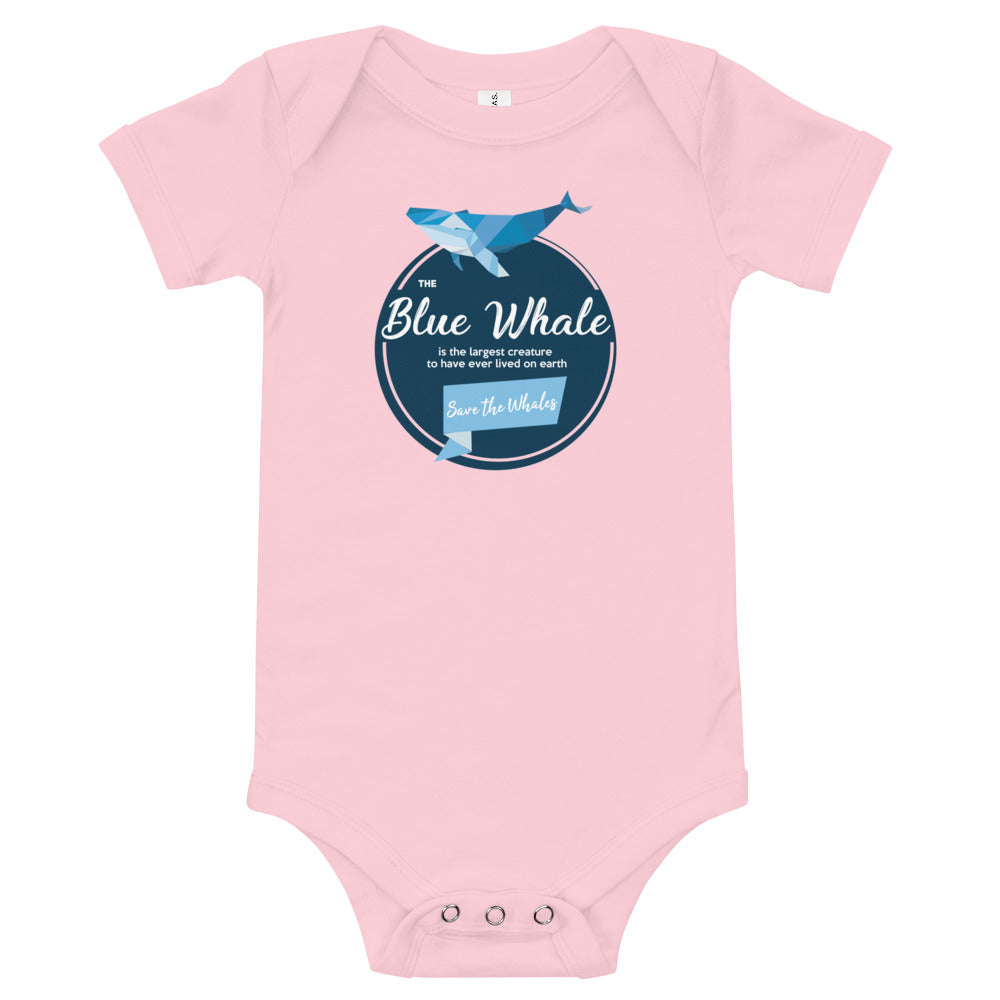 Blue Whale Baby Onesie