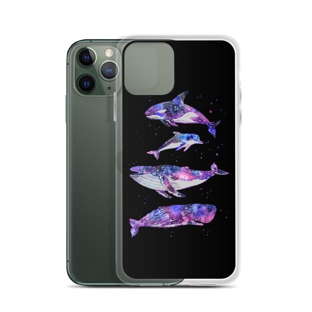 Cosmic Beauties iPhone Case Black - Splashing Apparel