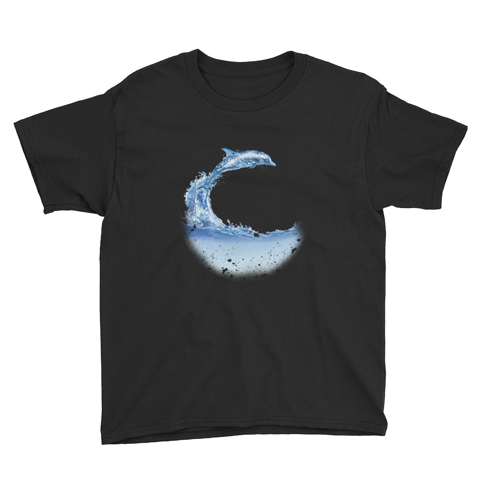 Aqua Dolphin Kids Shirt - Splashing Apparel