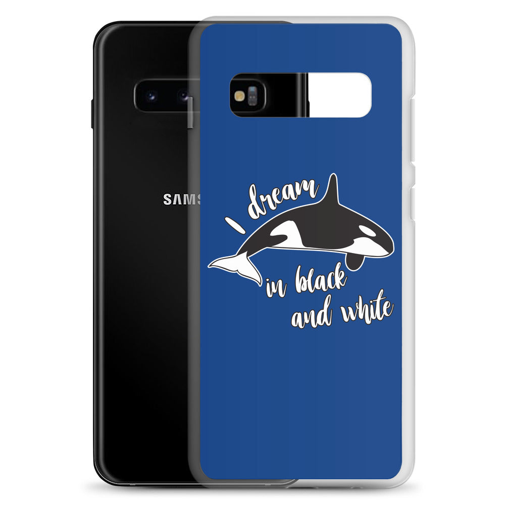 Dream of Black & White Samsung Case - Splashing Apparel