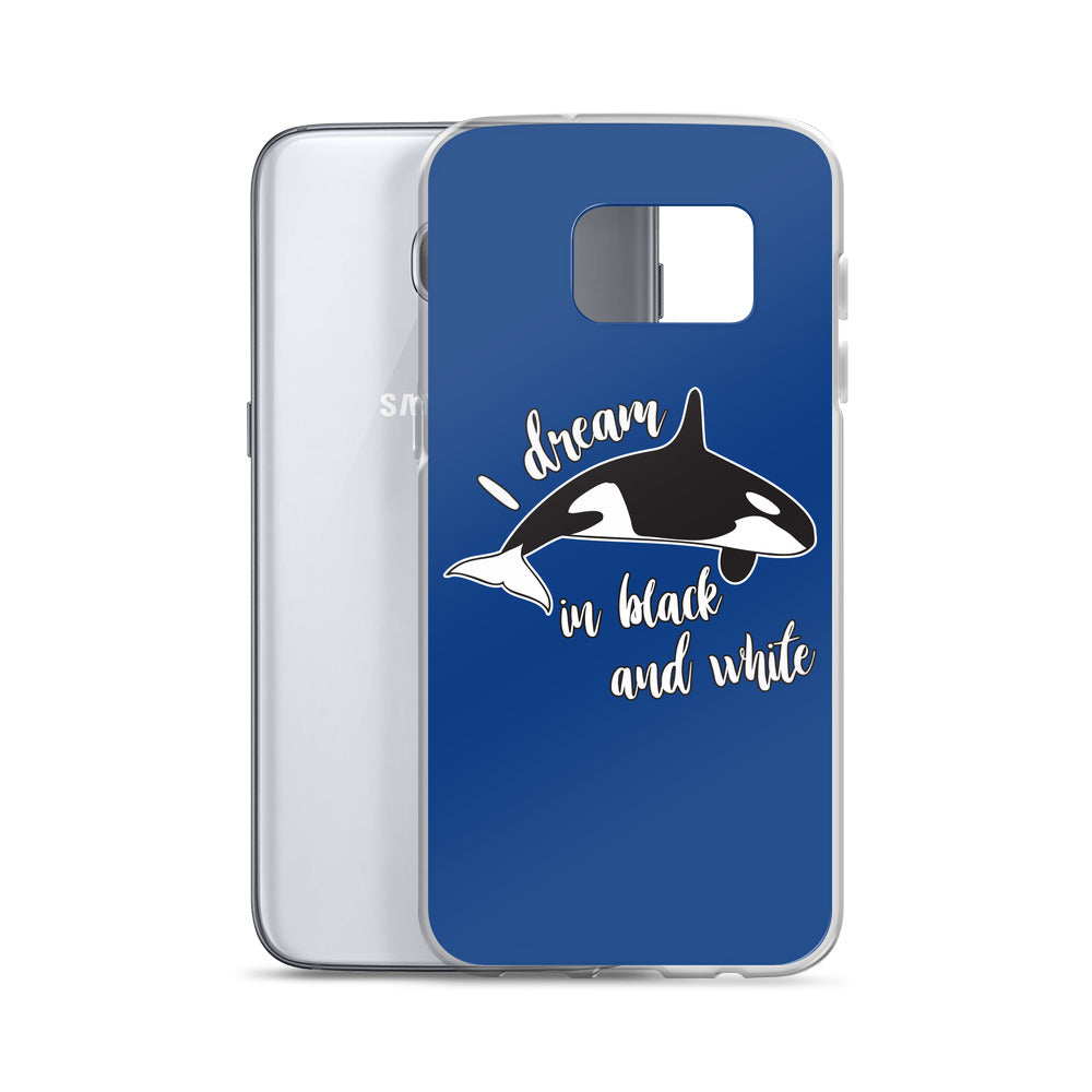 Dream of Black & White Samsung Case - Splashing Apparel