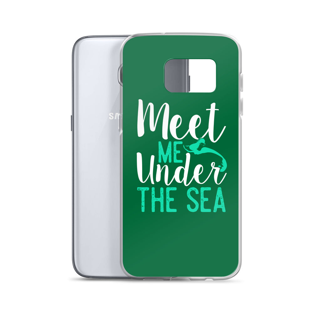 Meet Me Under the Sea Samsung Case Green - Splashing Apparel
