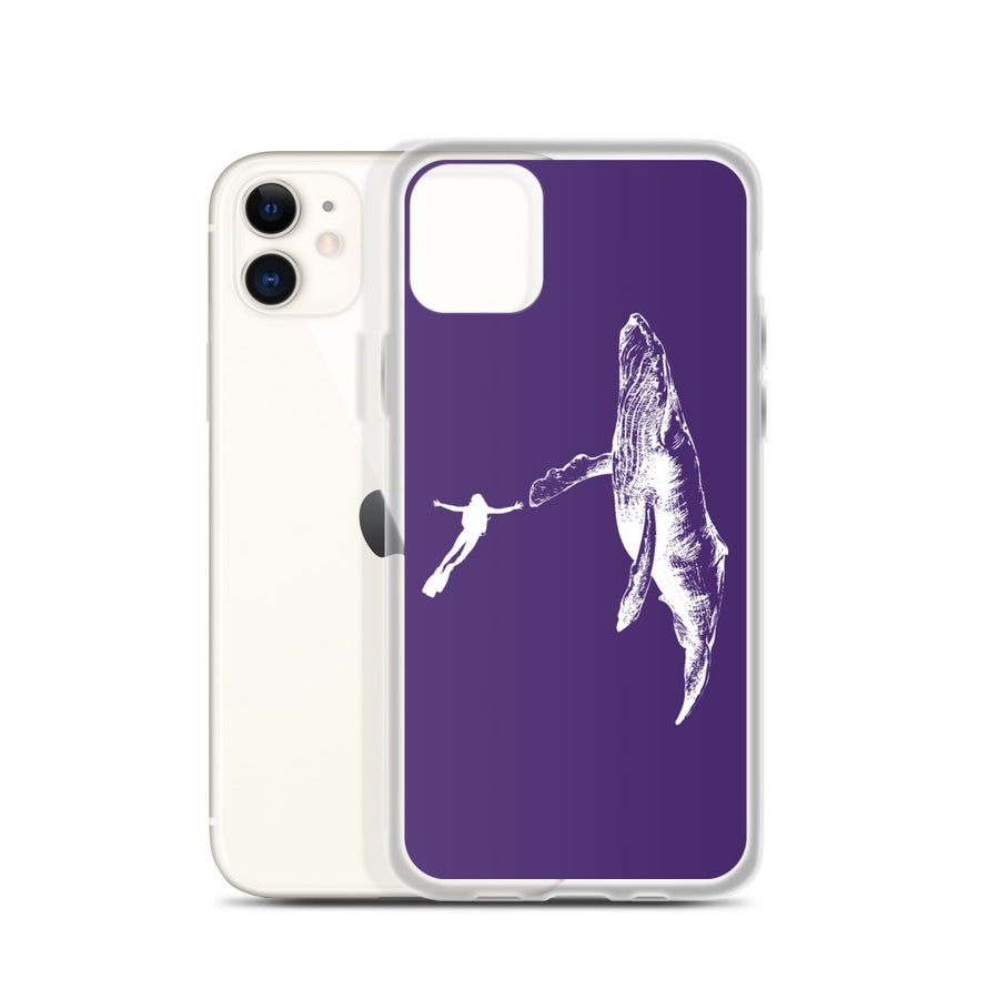 High Five iPhone Case Purple - Splashing Apparel