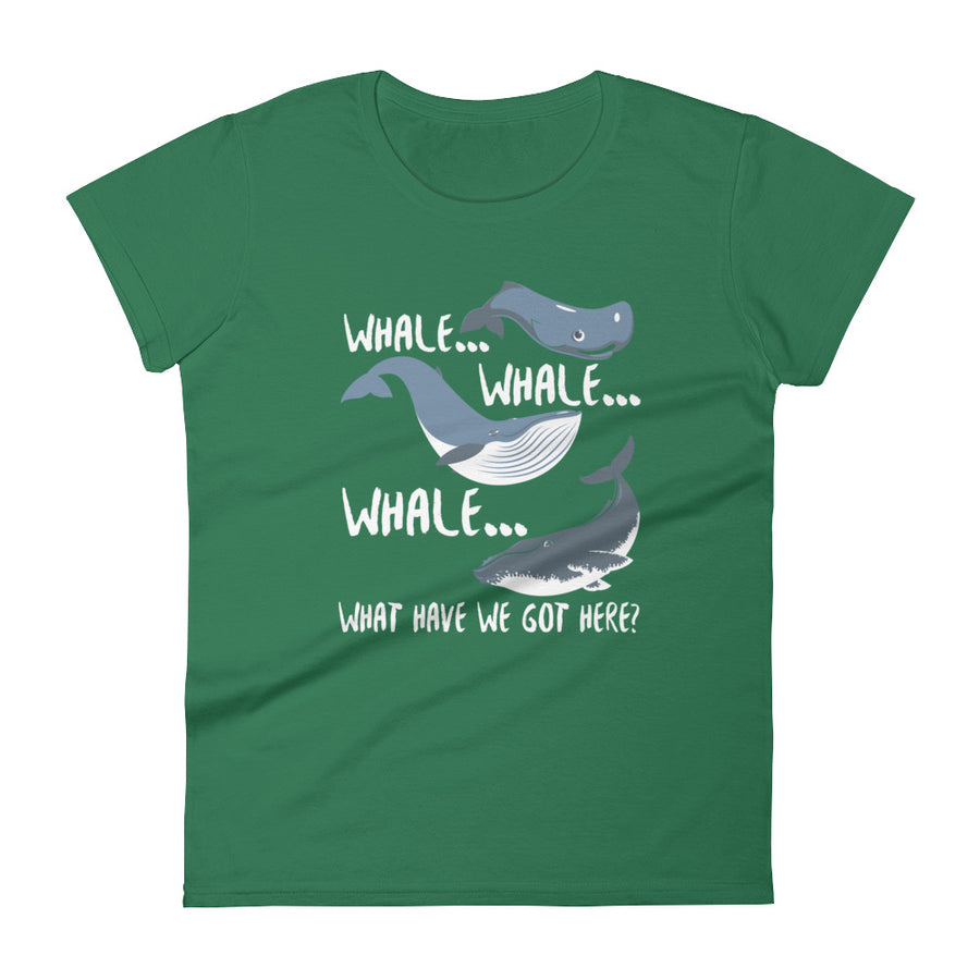 Whale Whale Whale Women's Shirt - Splashing Apparel