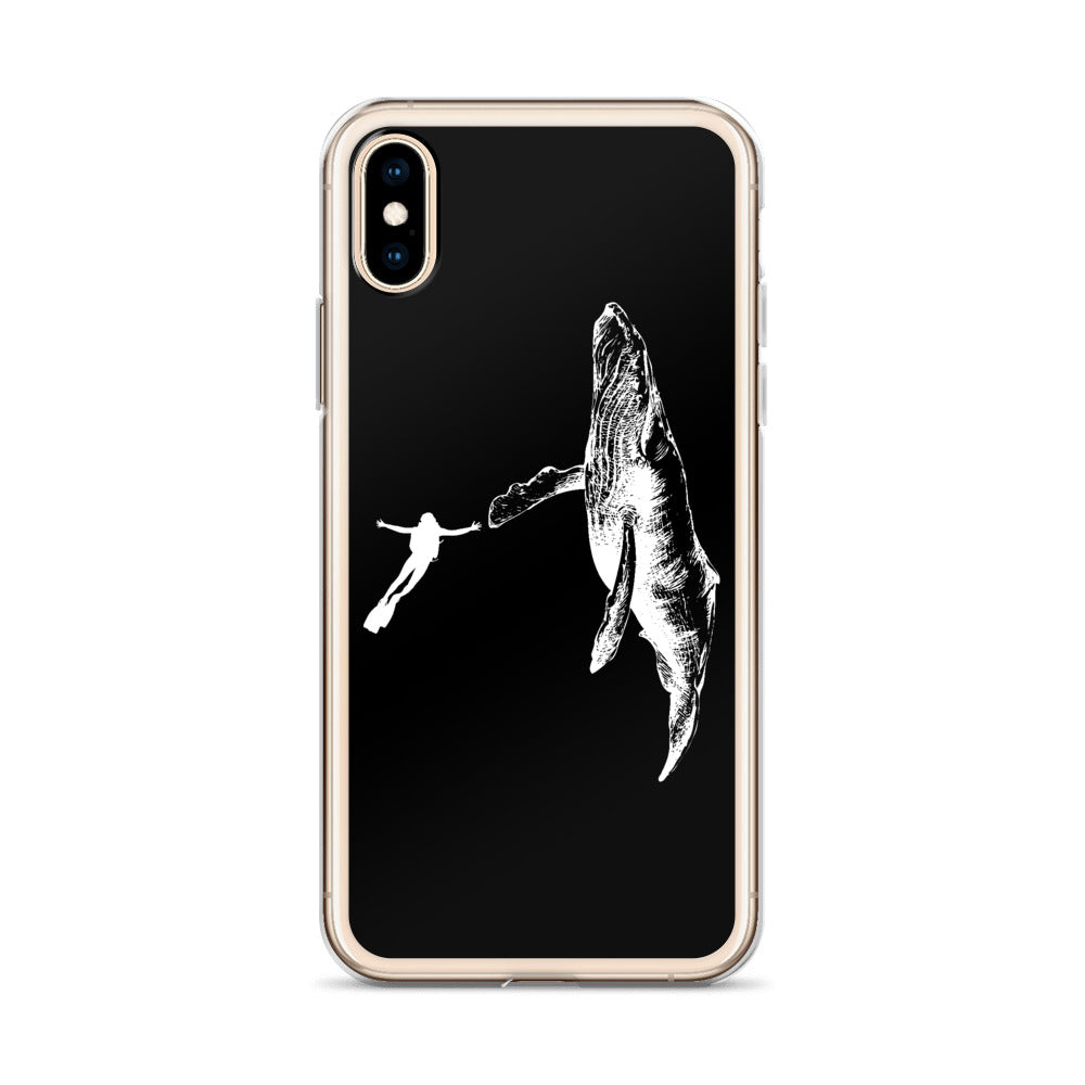 High Five iPhone Case Black - Splashing Apparel