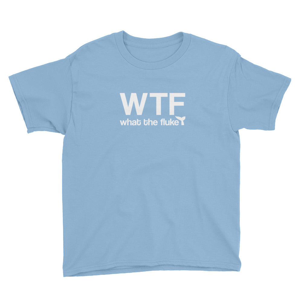 What the Fluke Kids Shirt - Splashing Apparel
