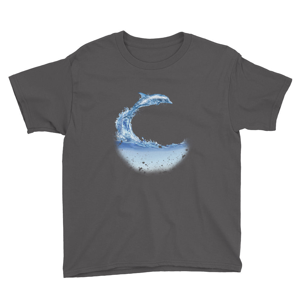 Aqua Dolphin Kids Shirt - Splashing Apparel