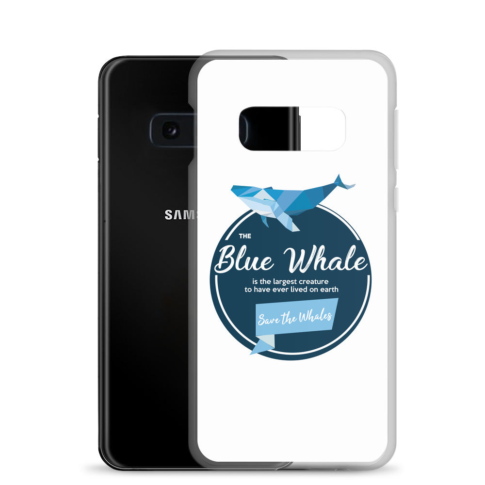 Blue Whale Samsung Case - Splashing Apparel