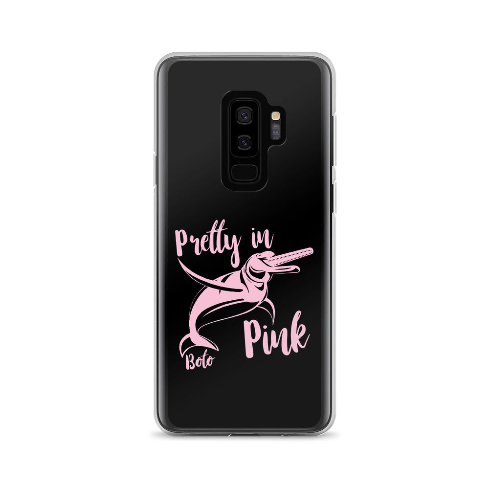 Pretty in Pink Samsung Case Black - Splashing Apparel