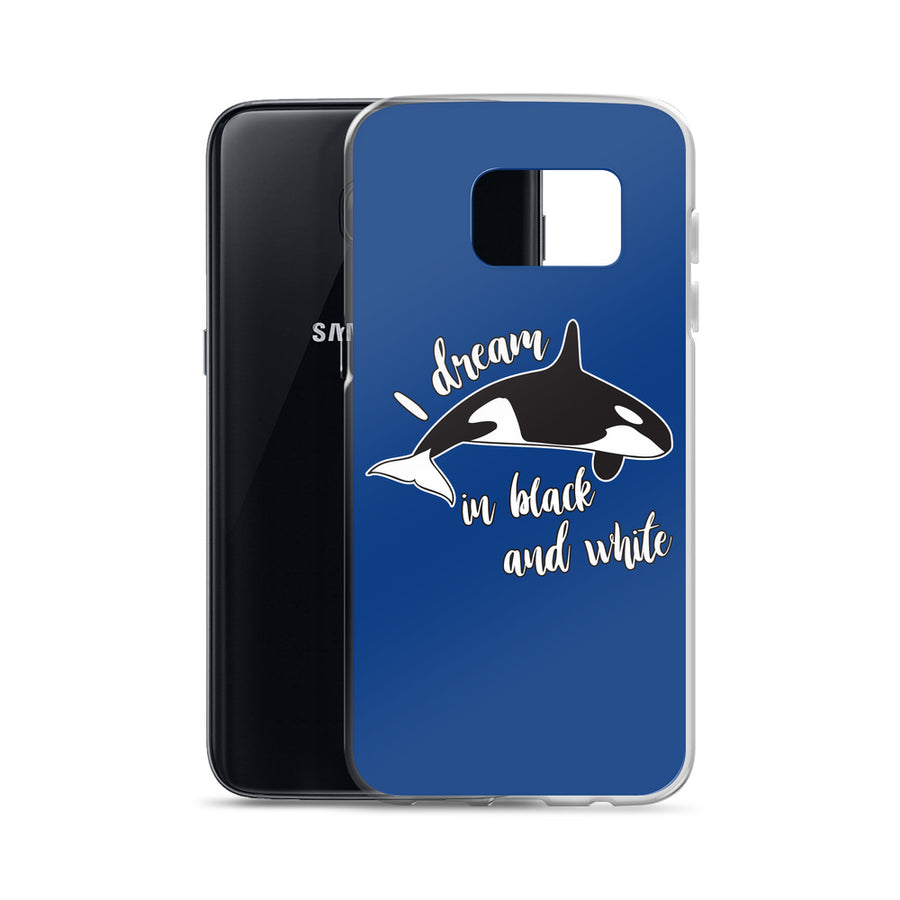 Dream of Black & White Samsung Case - Splashing Apparel