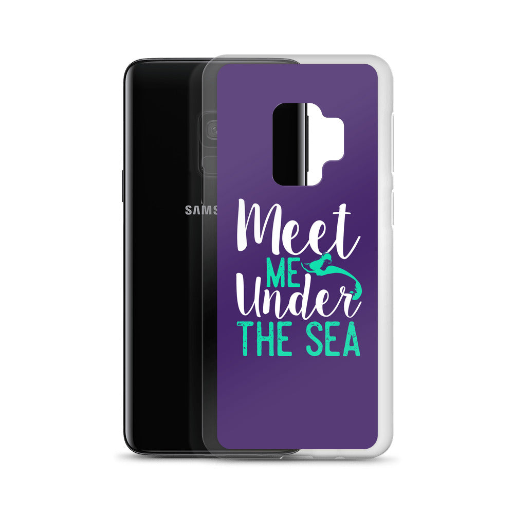 Meet Me Under the Sea Samsung Case Purple - Splashing Apparel