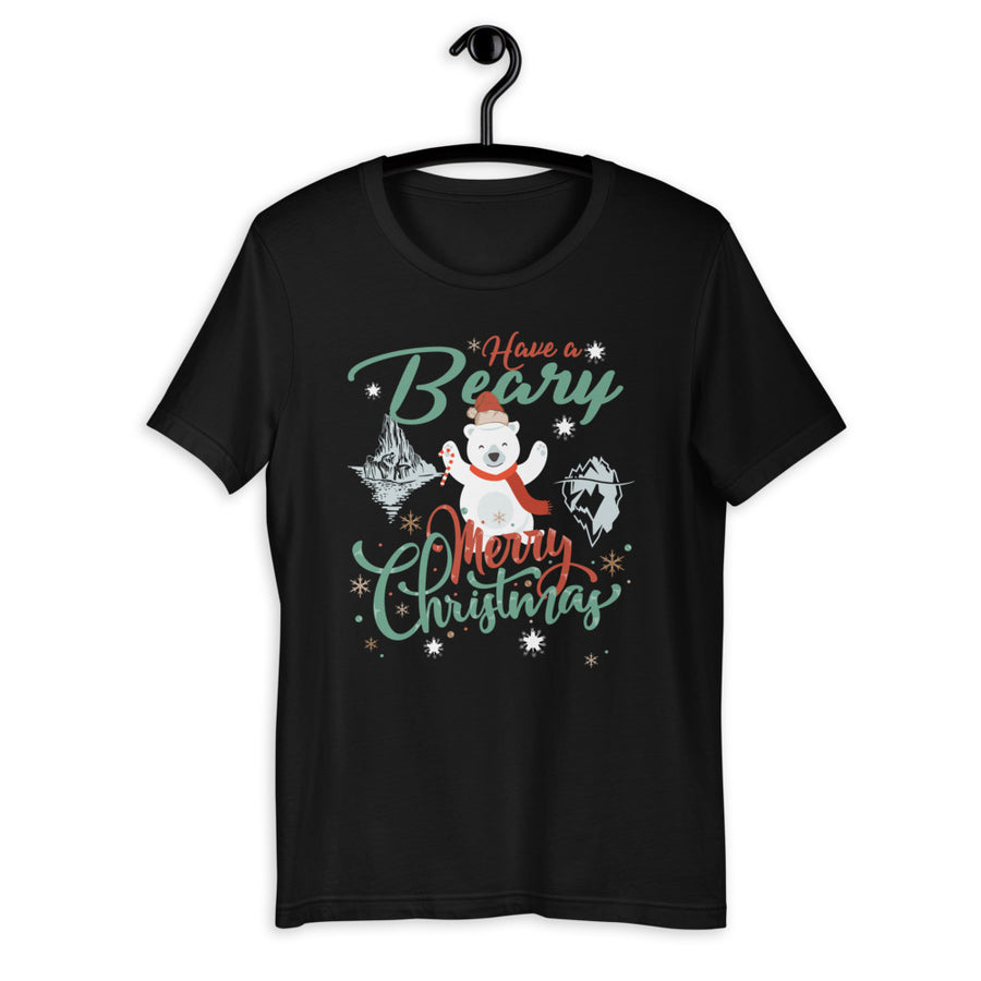 Beary Christmas T-Shirt - Splashing Apparel