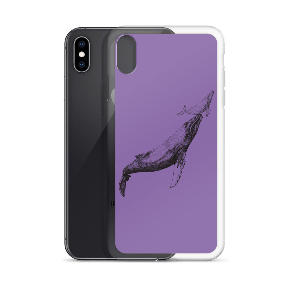 First Breath iPhone Case Purple - Splashing Apparel