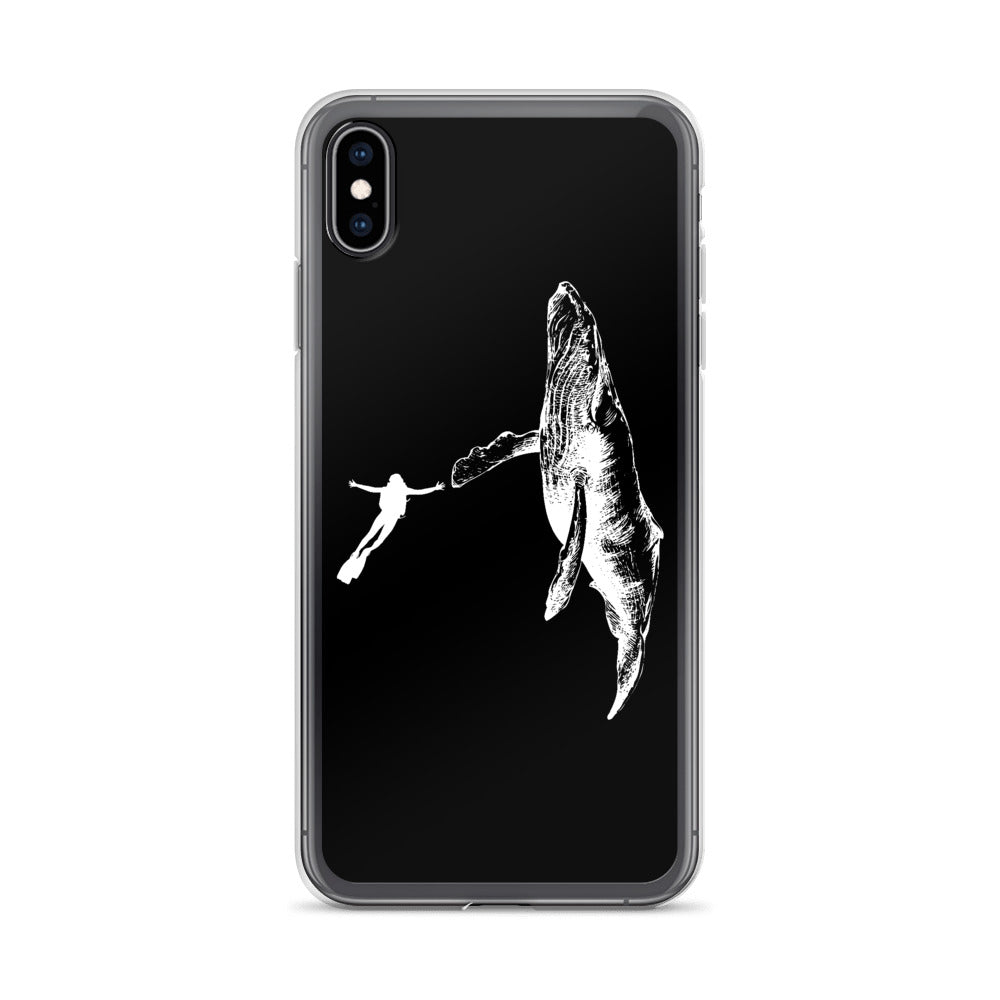 High Five iPhone Case Black - Splashing Apparel