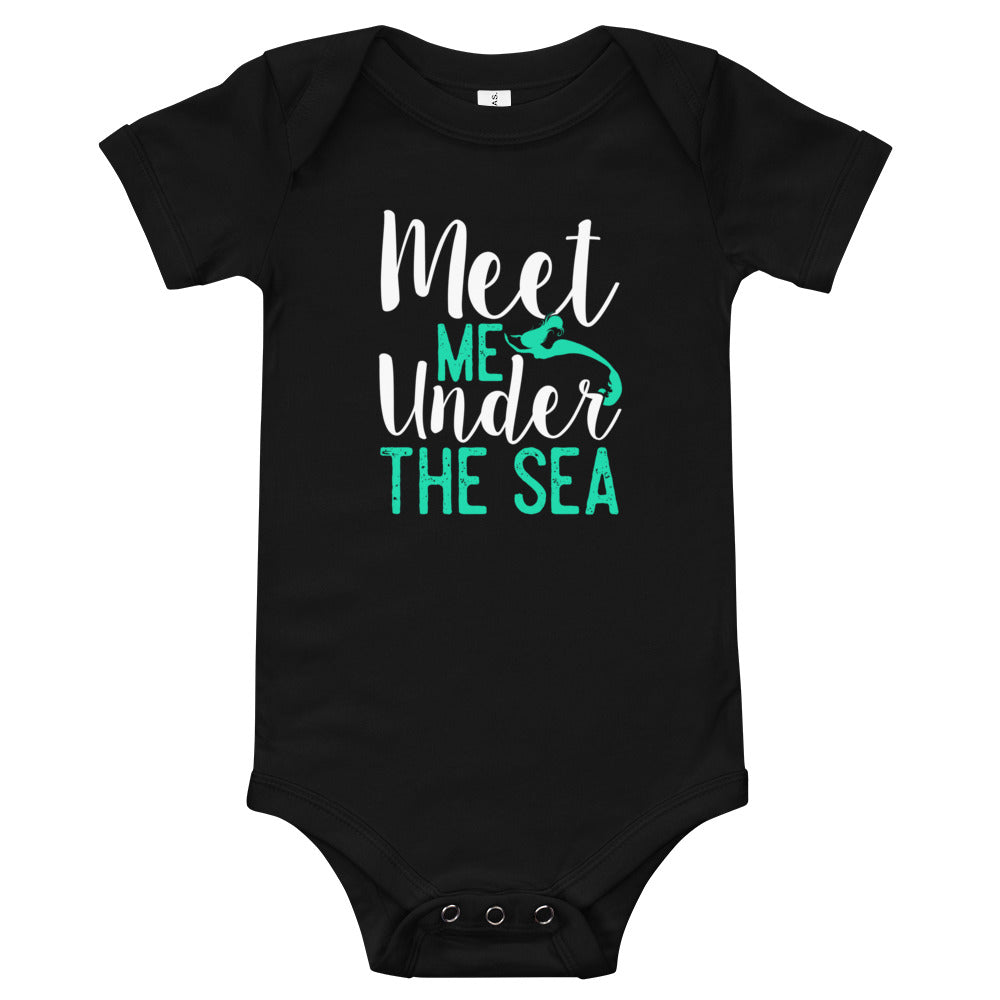 Meet Me Under the Sea Baby Onesie