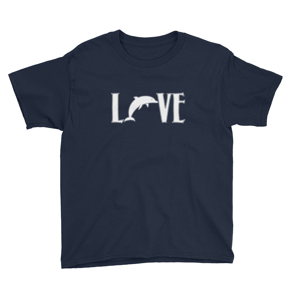 Love Dolphins Kids Shirt - Splashing Apparel