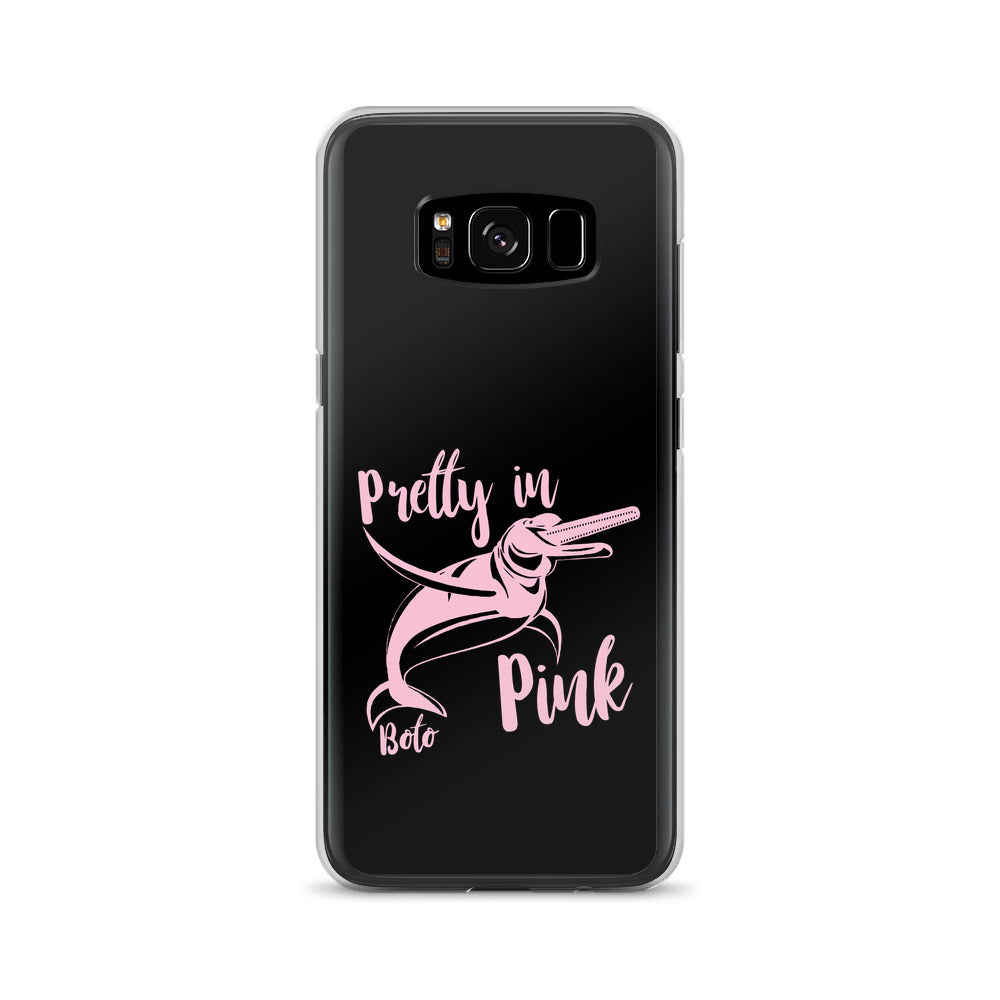 Pretty in Pink Samsung Case Black - Splashing Apparel