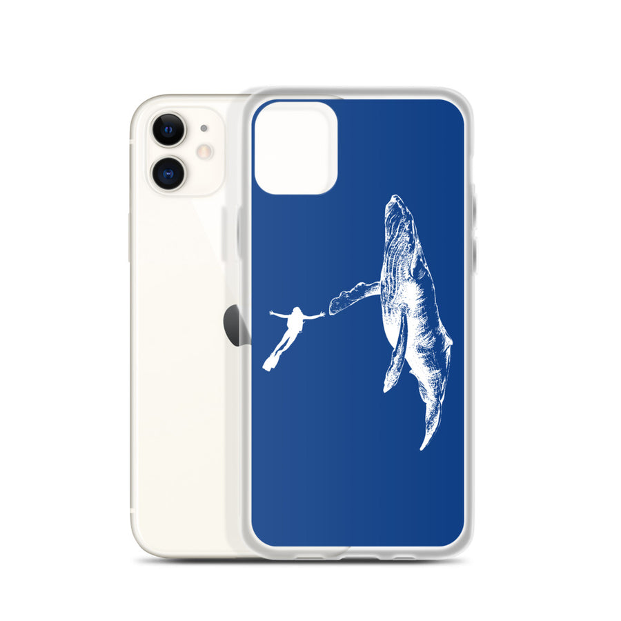 High Five iPhone Case Dark Blue - Splashing Apparel