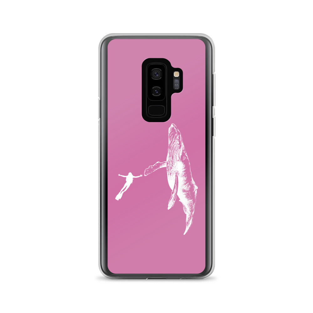 High Five Samsung Case Pink - Splashing Apparel