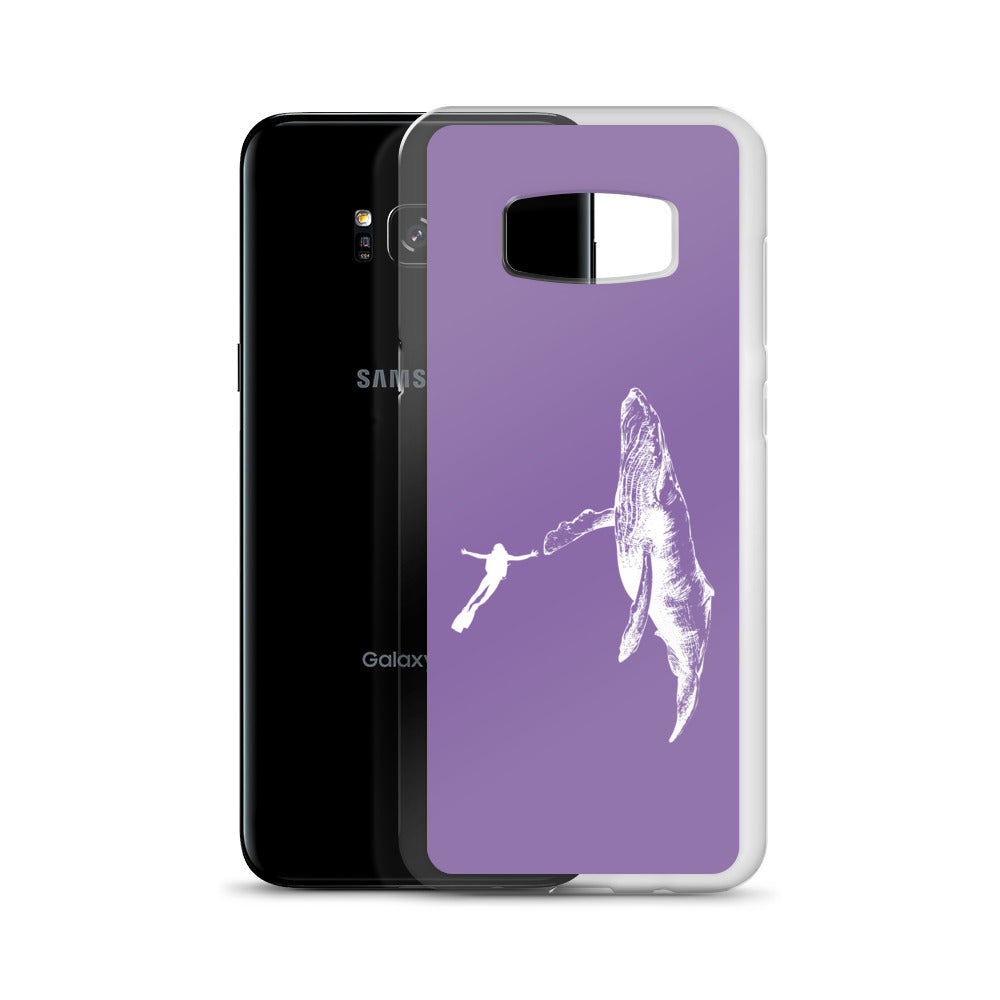 High Five Samsung Case Purple - Splashing Apparel