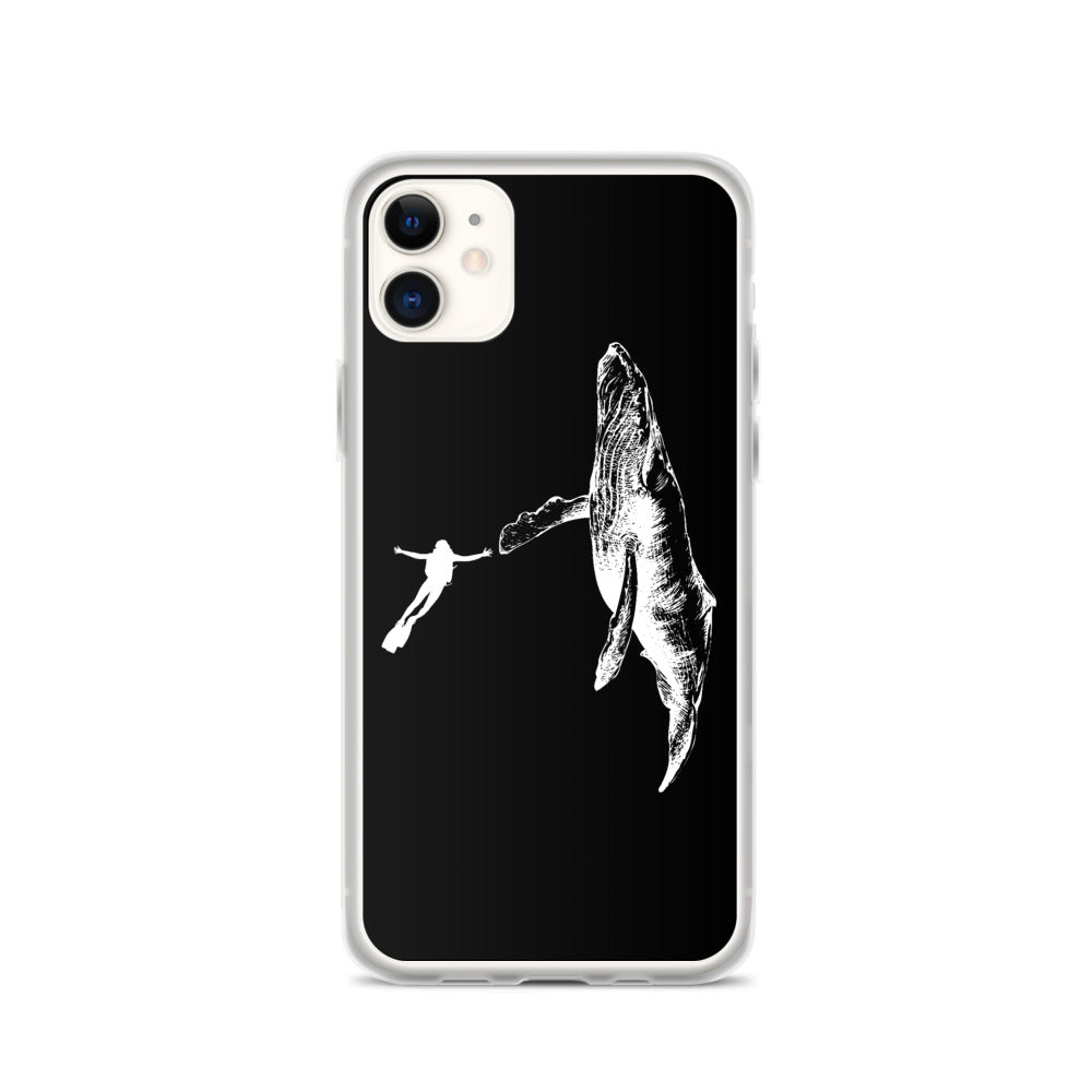 High Five iPhone Case Black - Splashing Apparel