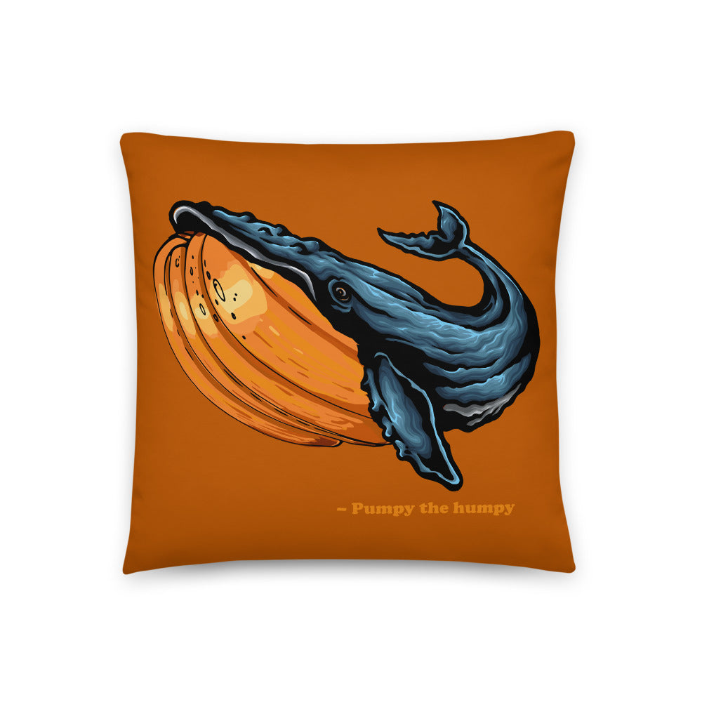 Pumpy the Humpy Pillow - Splashing Apparel