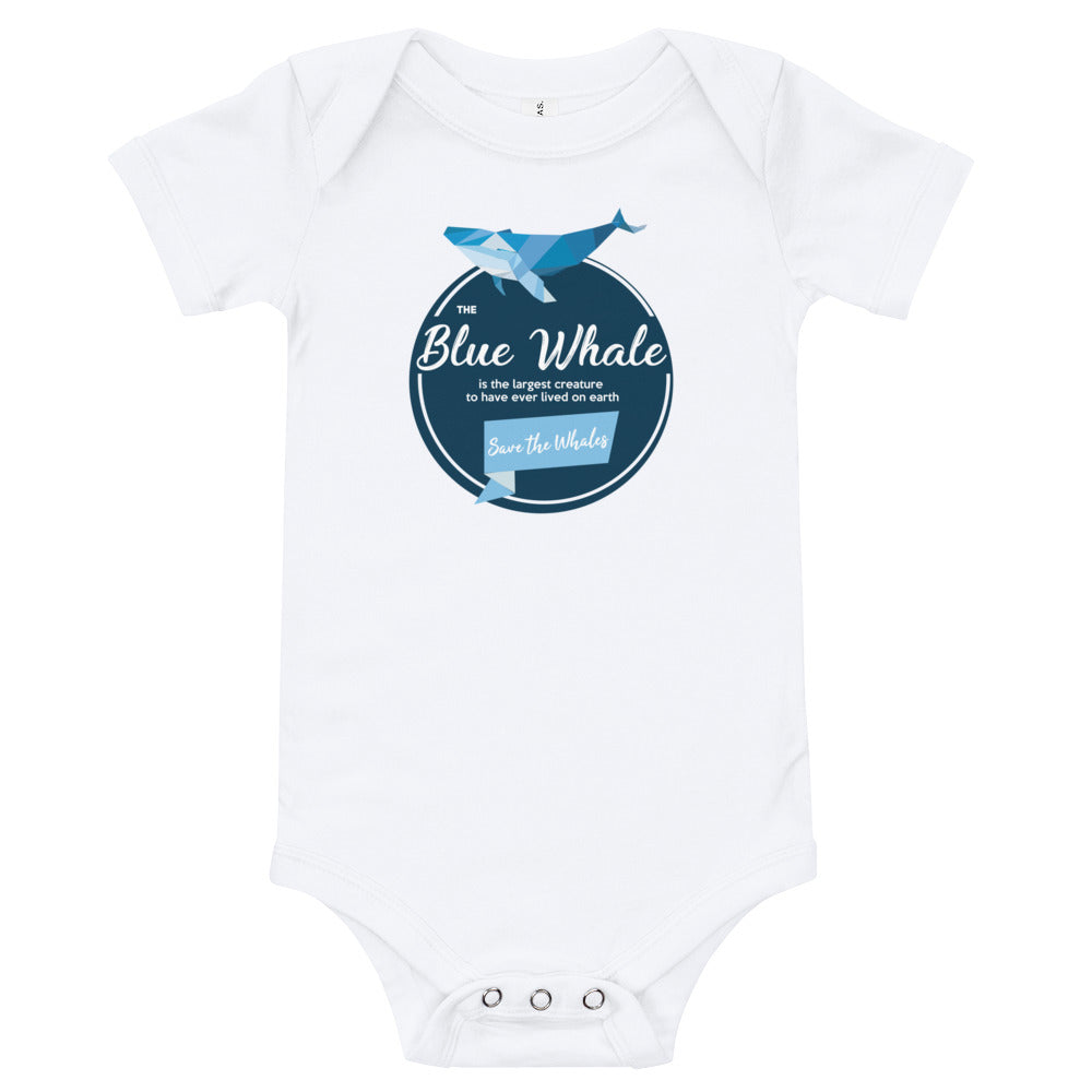 Blue Whale Baby Onesie