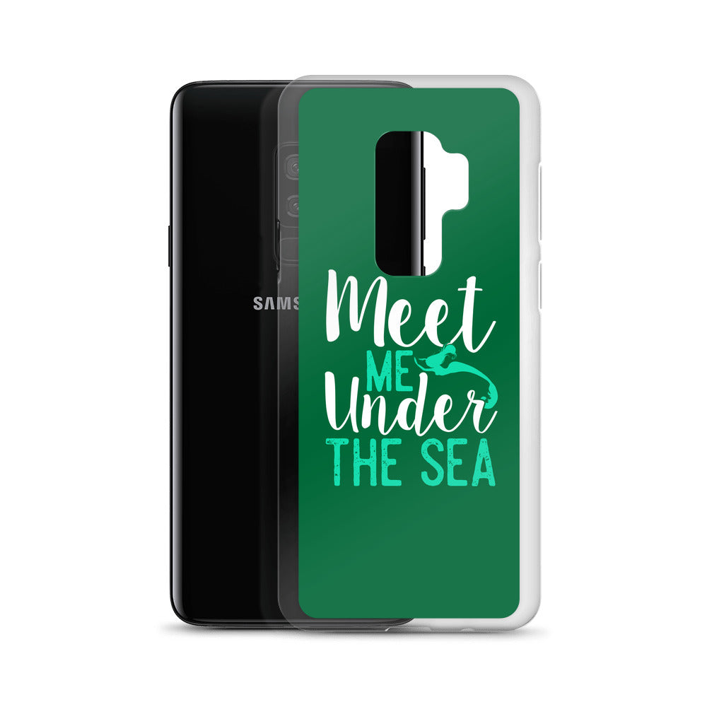 Meet Me Under the Sea Samsung Case Green - Splashing Apparel