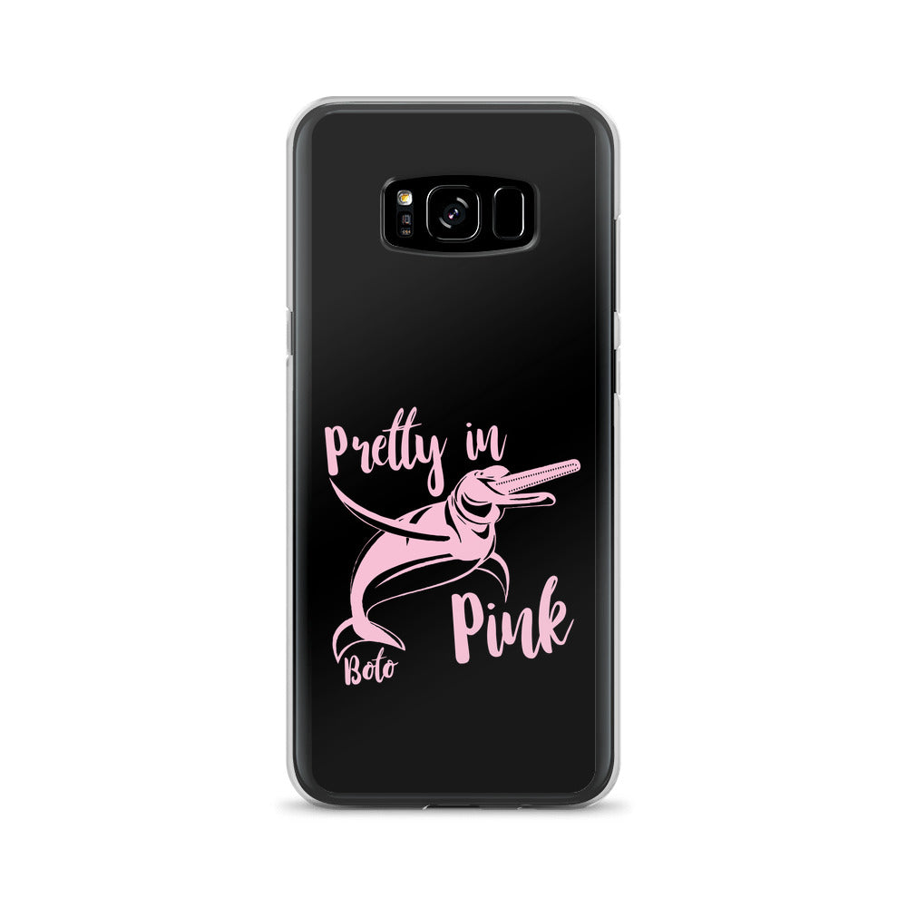 Pretty in Pink Samsung Case Black - Splashing Apparel