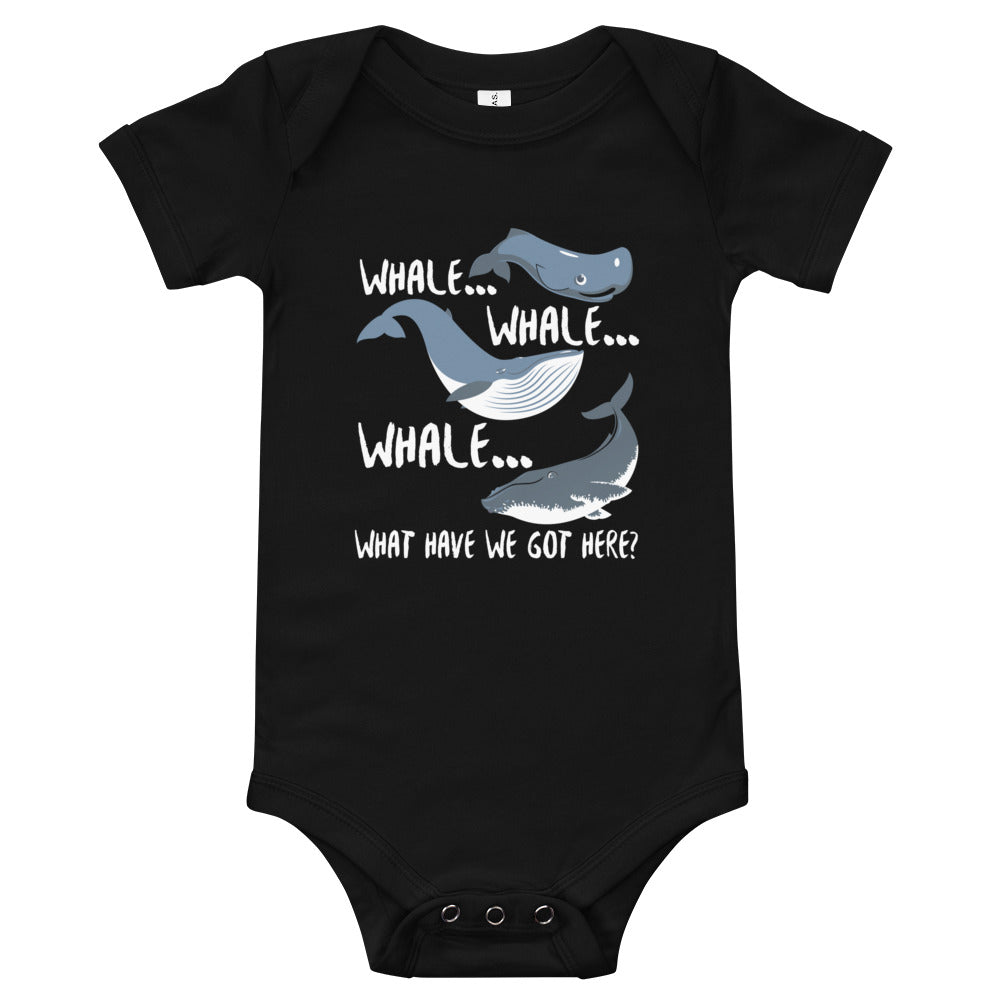 Whale Whale Whale Baby Onesie
