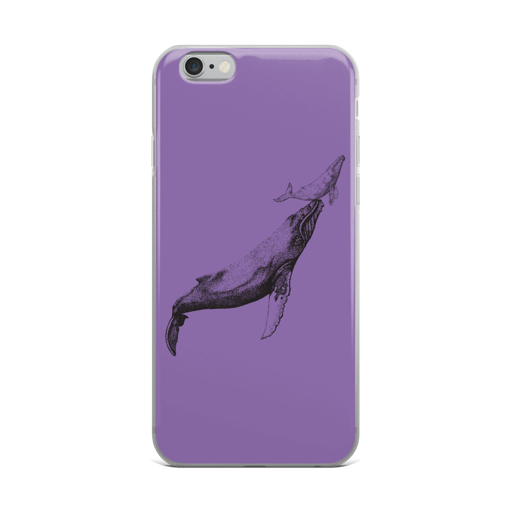 First Breath iPhone Case Purple - Splashing Apparel