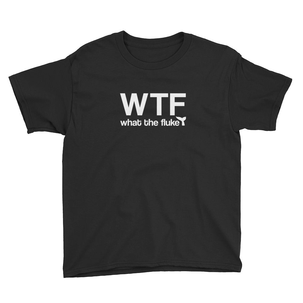What the Fluke Kids Shirt - Splashing Apparel