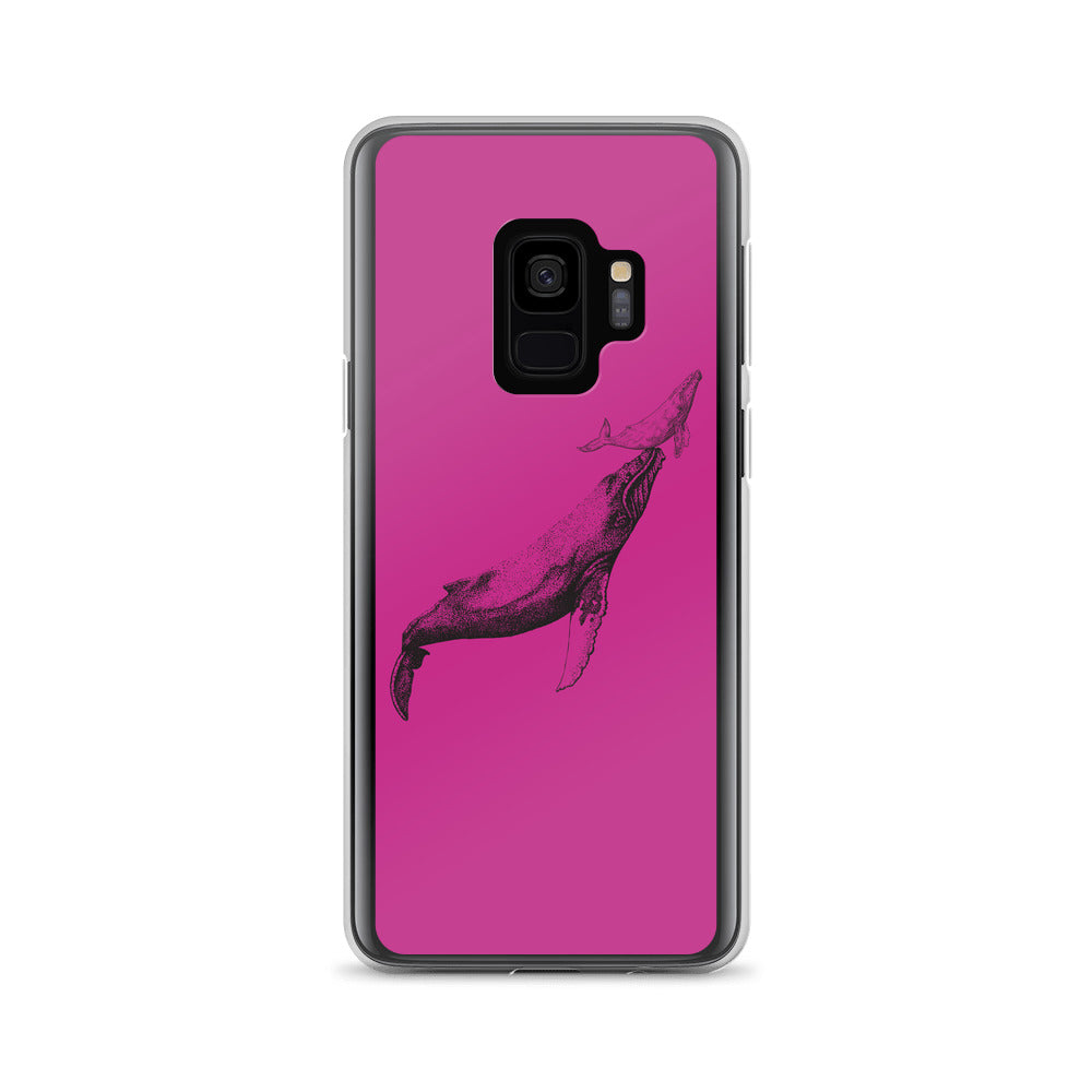 First Breath Samsung Case Pink - Splashing Apparel