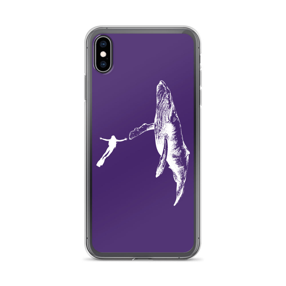 High Five iPhone Case Purple - Splashing Apparel