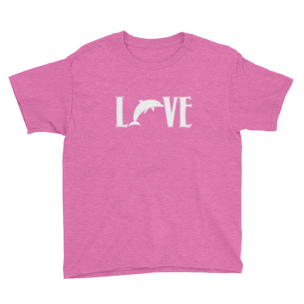 Love Dolphins Kids Shirt - Splashing Apparel