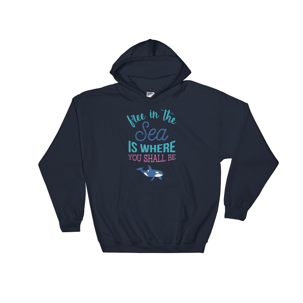 Free in the Sea Hoodie