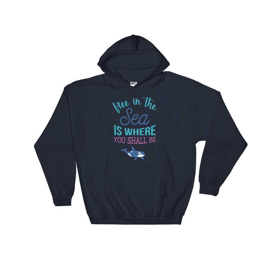 Free in the Sea Hoodie