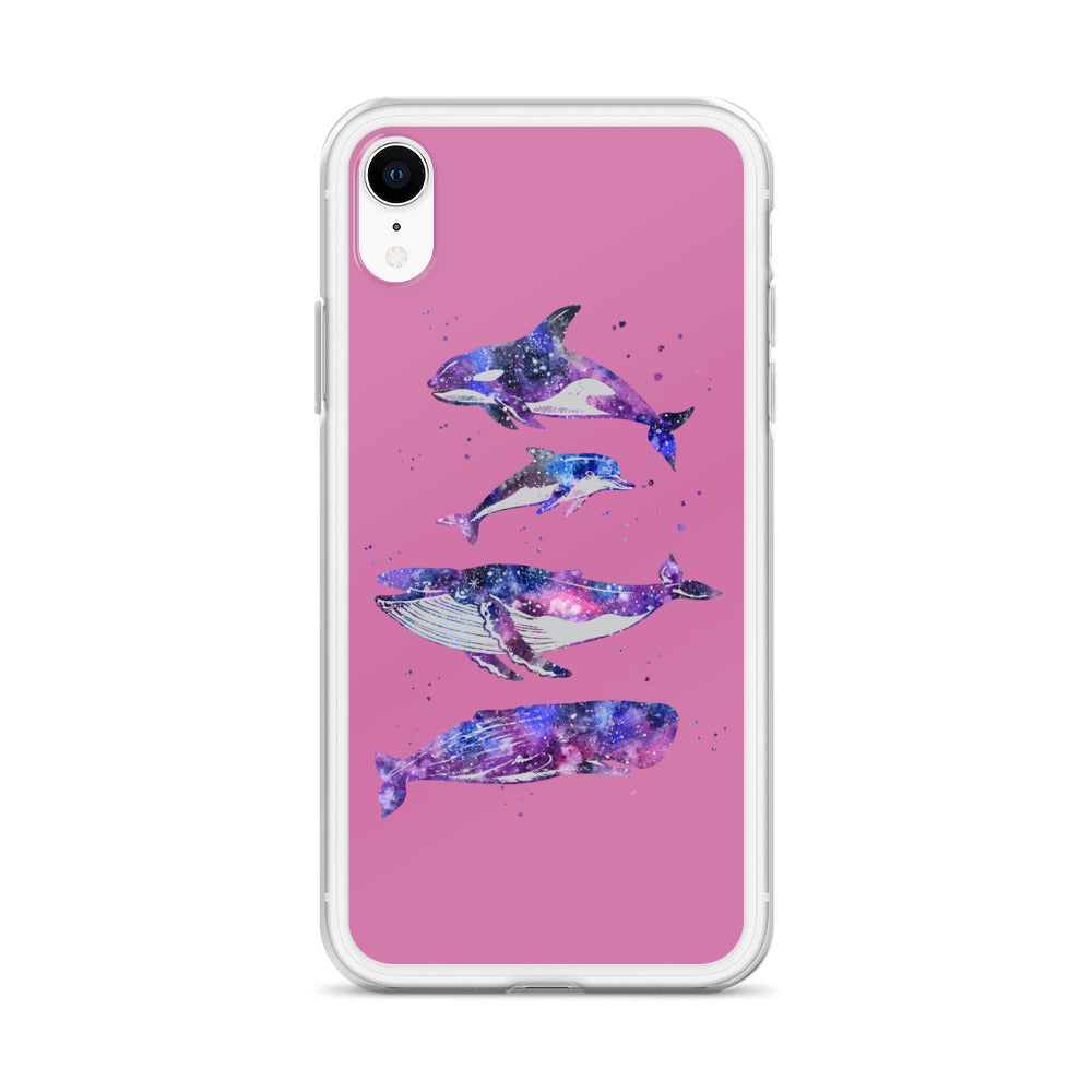 Cosmic Beauties iPhone Case Pink - Splashing Apparel