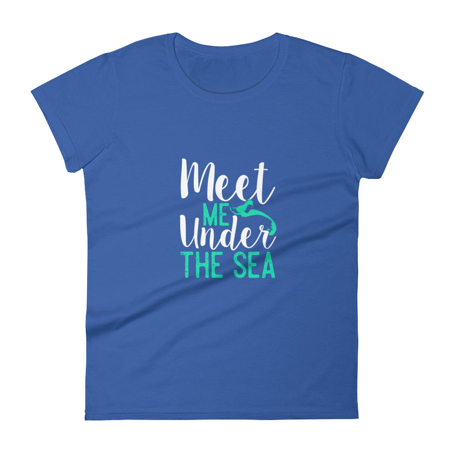 Meet Me Under the Sea Women's Shirt - Splashing Apparel
