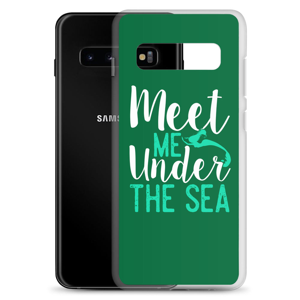 Meet Me Under the Sea Samsung Case Green - Splashing Apparel