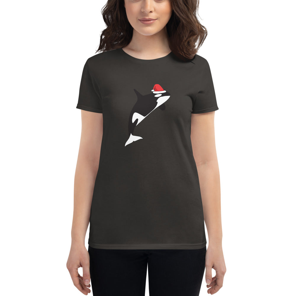 Orca Santa Women's t-shirt - Splashing Apparel