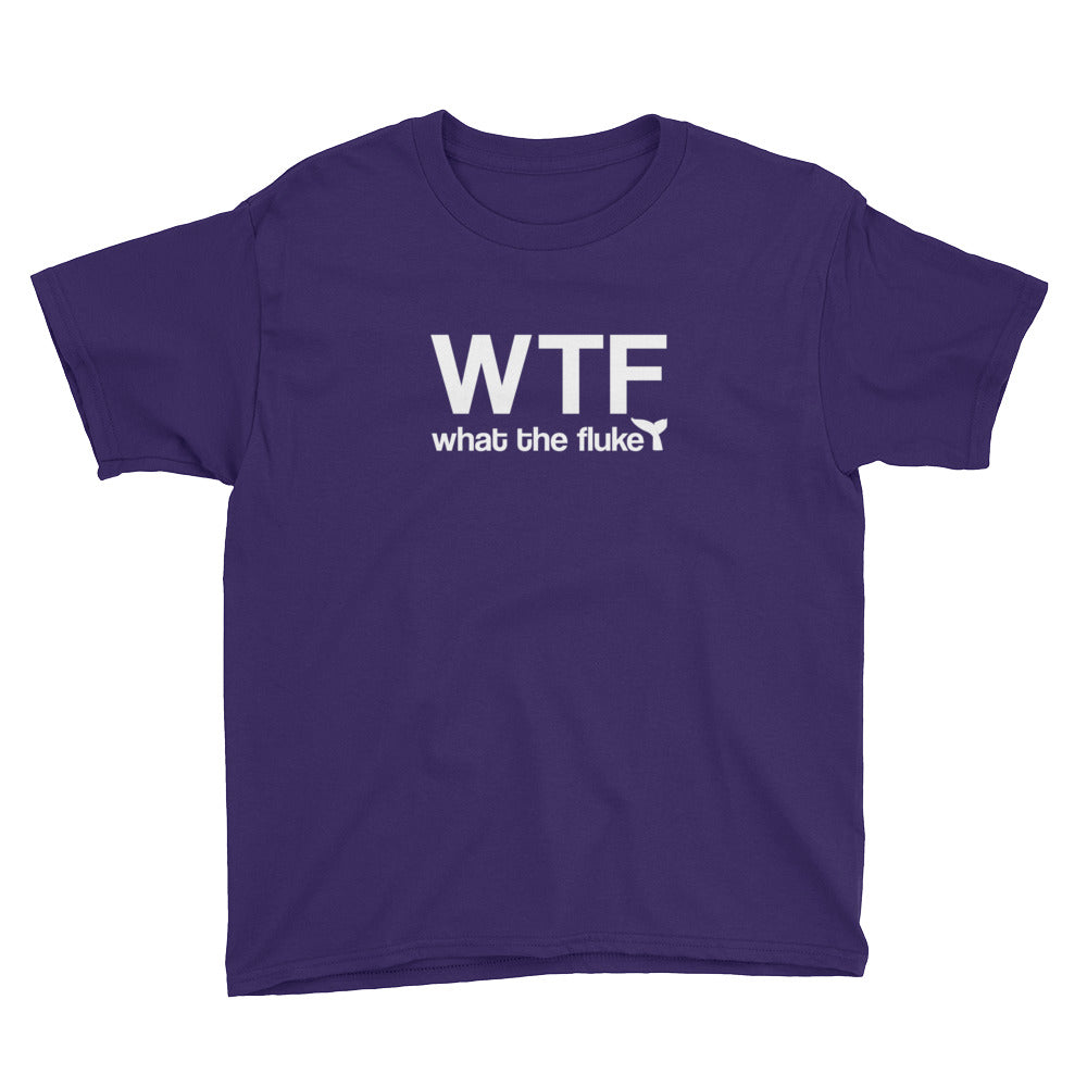 What the Fluke Kids Shirt - Splashing Apparel