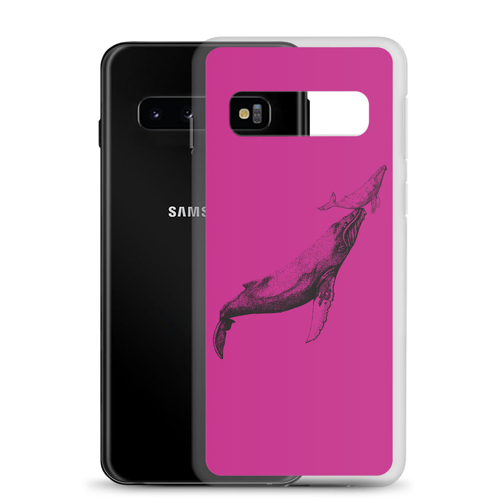 First Breath Samsung Case Pink - Splashing Apparel