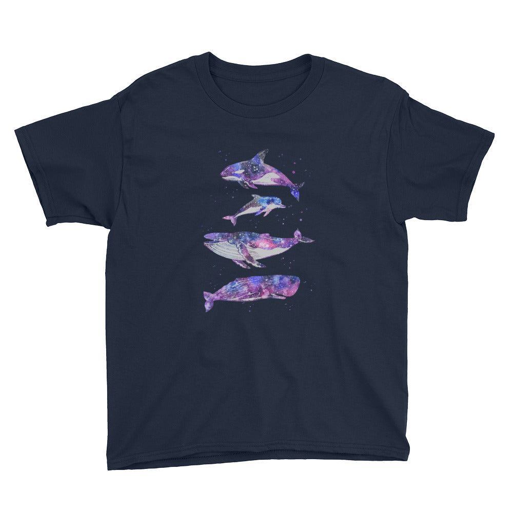 Stary Whales Kids Shirt - Splashing Apparel