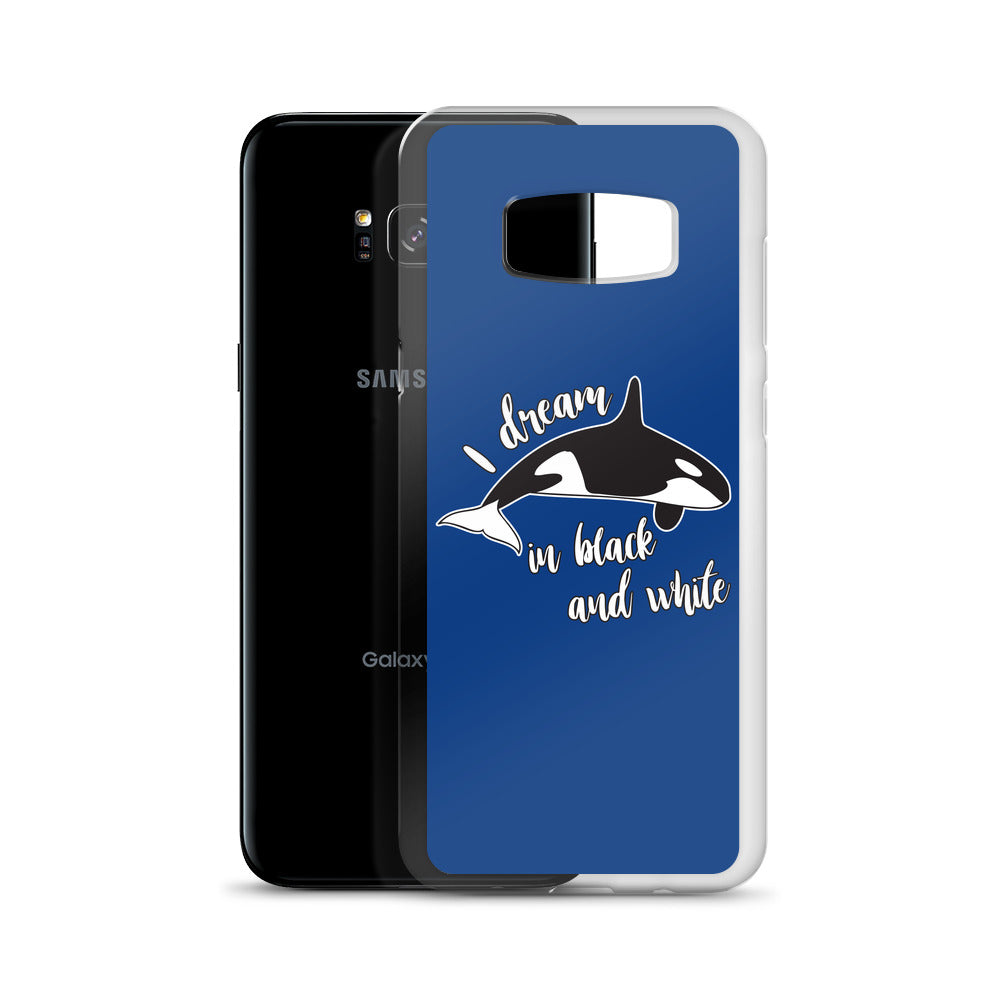 Dream of Black & White Samsung Case - Splashing Apparel