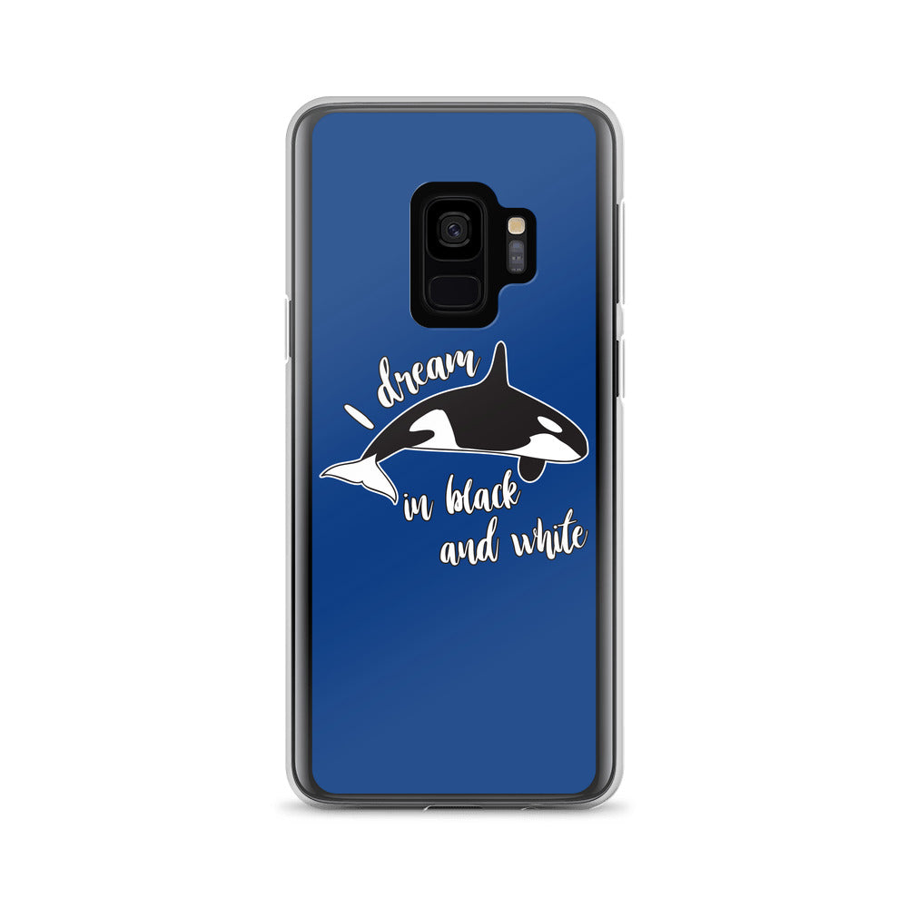 Dream of Black & White Samsung Case - Splashing Apparel