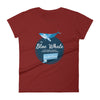 Blue Whale Women's Shirt - Splashing Apparel