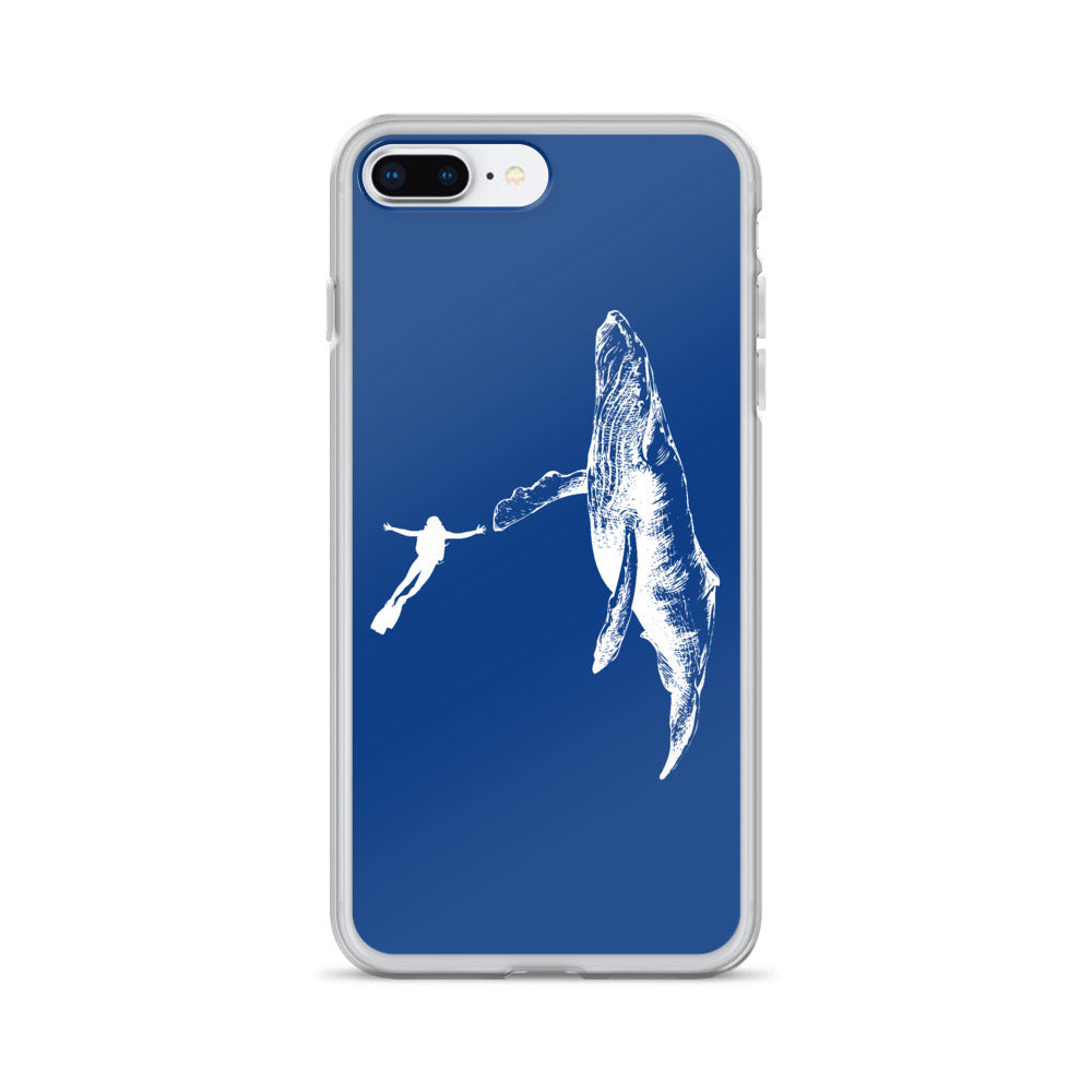 High Five iPhone Case Dark Blue - Splashing Apparel