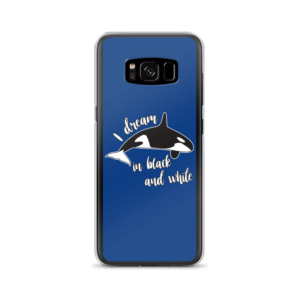 Dream of Black & White Samsung Case - Splashing Apparel